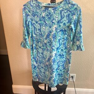 Lilly Pulitzer girls 12-14 dress beach vibes